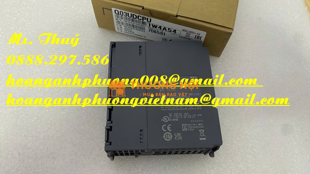 Mới 100% - Module Mitsubishi Q03UDCPU - Bh 12 tháng