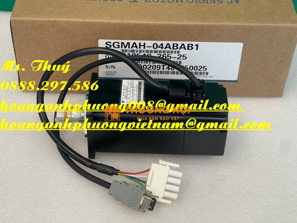 Bình Dương - Động cơ Yaskawa SGMAH-04ABAB1 công suất 400W