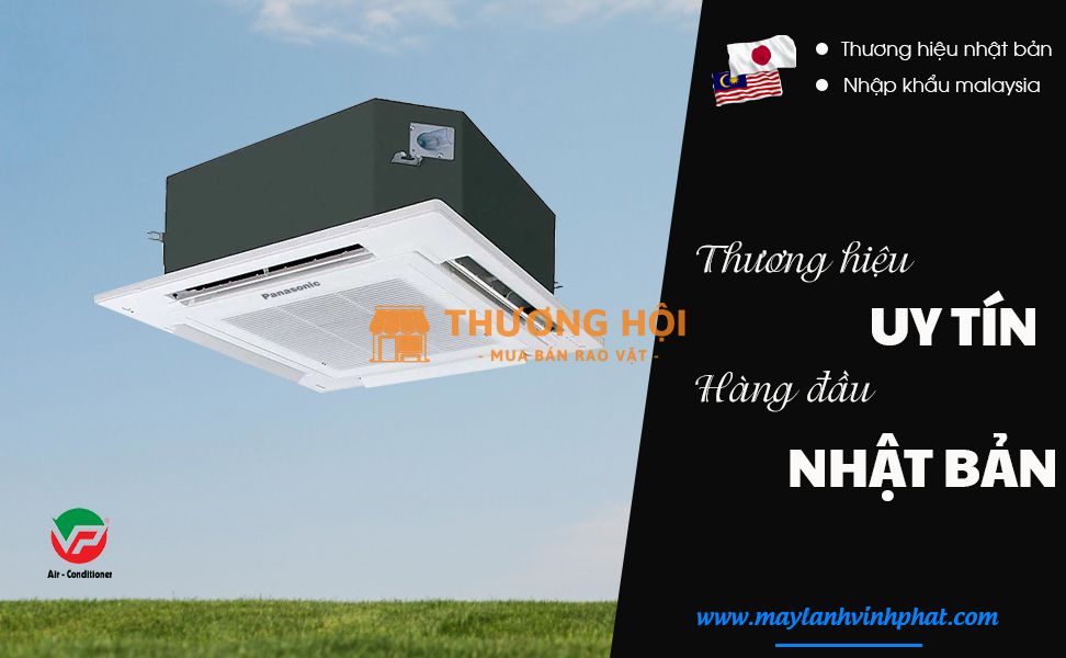 Lắp đặt Điều hòa âm trần PANASONIC Malaysia giá cạnh tranh rẻ nhất Sài Gòn