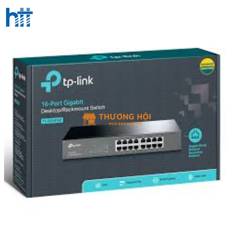 Thiết bị chuyển mạch Switch TP-LINK TL-SG1016D 16 Port 10/100/1000Mbps