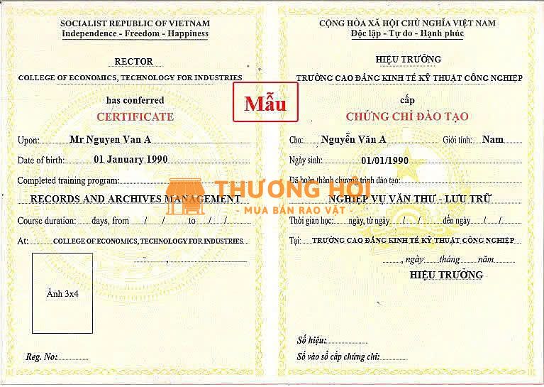 Khóa Học Nghiệp Vụ Văn Thư Lưu Trữ