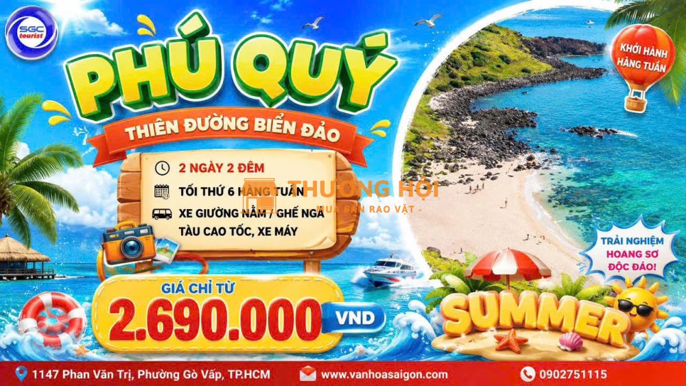 Phú Quý 2N2D SGC 2026