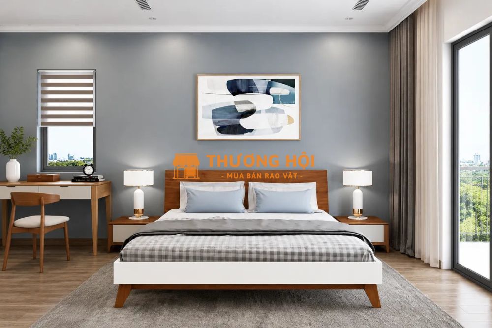 Giường Ngủ Gỗ Tự Nhiên Đẹp | Mẫu Hiện Đại, Gỗ Sồi, Gõ Đỏ, Căm Xe