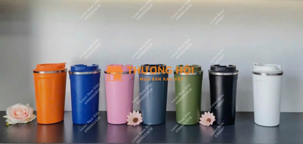 BÌNH GIỮ NHIỆT - LY GIỮ NHIỆT KHẮC LASER THEO YÊU CẦU - NHẬN KHẮC SỐ LƯỢNG LỚN