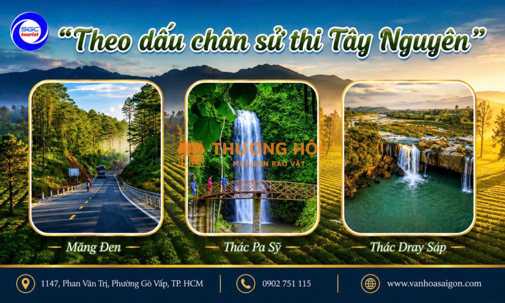 MĂNG ĐEN – KON TUM – GIA LAI – BUÔN MÊ THUỘT (3N3Đ)