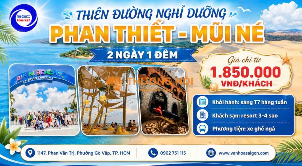 PHAN THIẾT – MŨI NÉ (2N1Đ)
