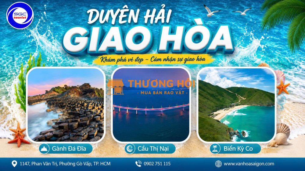 PHÚ YÊN – QUY NHƠN – KỲ CO (3N3Đ)