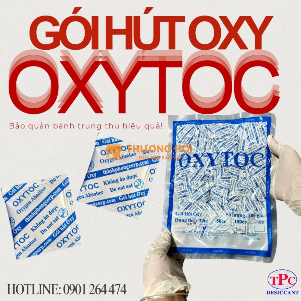 Bánh chưa kịp bán đã mốc? - Đã có gói hút Oxytoc