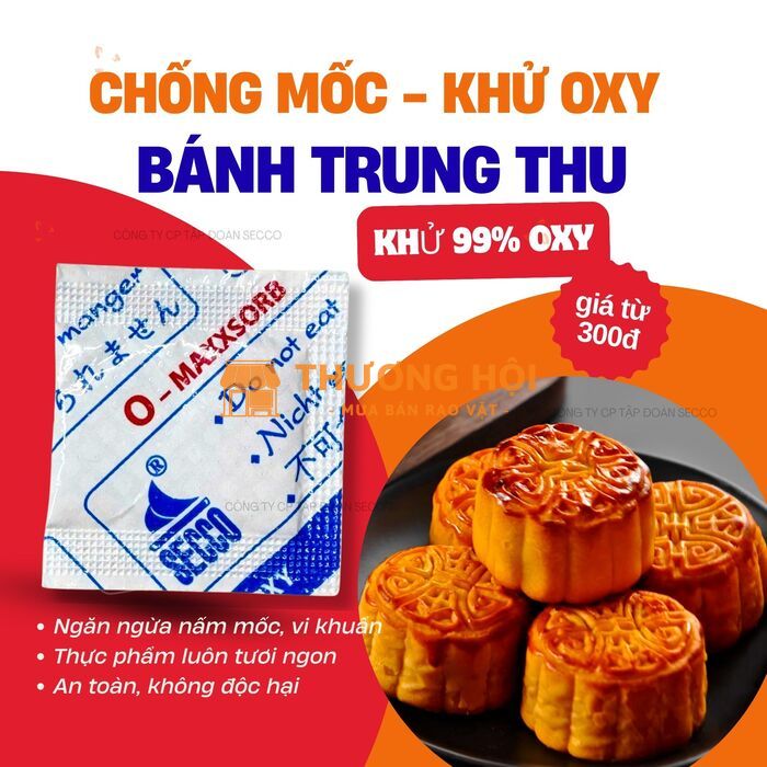 Vai Trò Của Gói Hút Oxy Trong Bảo Quản Bánh Trung Thu Hiện Nay