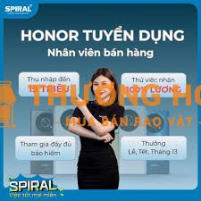 CẦU GIẤY-TUYỂN NHÂN VIÊN BÁN HÀNG ĐIỆN THOẠI HONOR