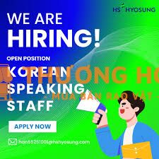 Korean speaking staff