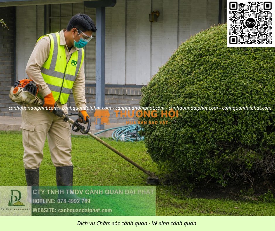 BÁO GIÁ CẮT CỎ – DỌN DẸP VỆ SINH CẢNH QUAN ĐỒNG NAI