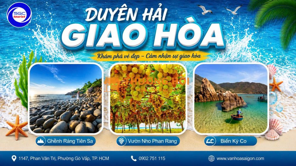 PHÚ YÊN – QUY NHƠN – KỲ CO (3N3Đ)  SGC 2026