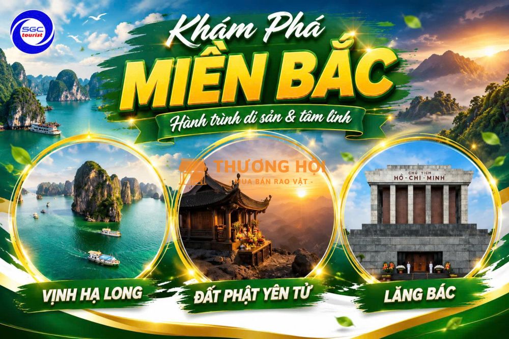 HÀ NỘI – NINH BÌNH – HẠ LONG – YÊN TỬ (4N3Đ)