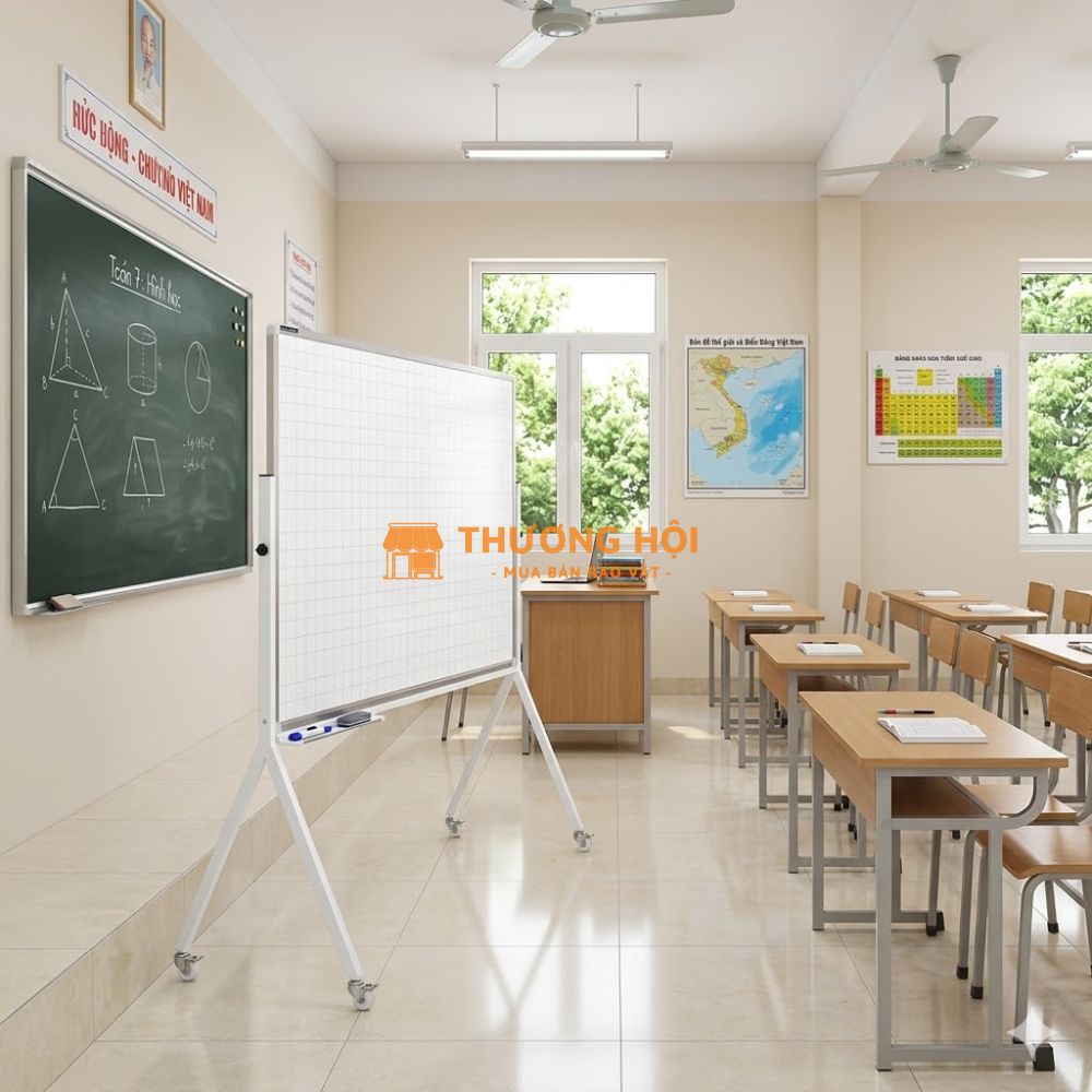 BẢNG TRẮNG DI ĐỘNG CHÂN CHỮ Y – CHẮC CHẮN X3 LẦN, THA HỒ DI CHUYỂN!