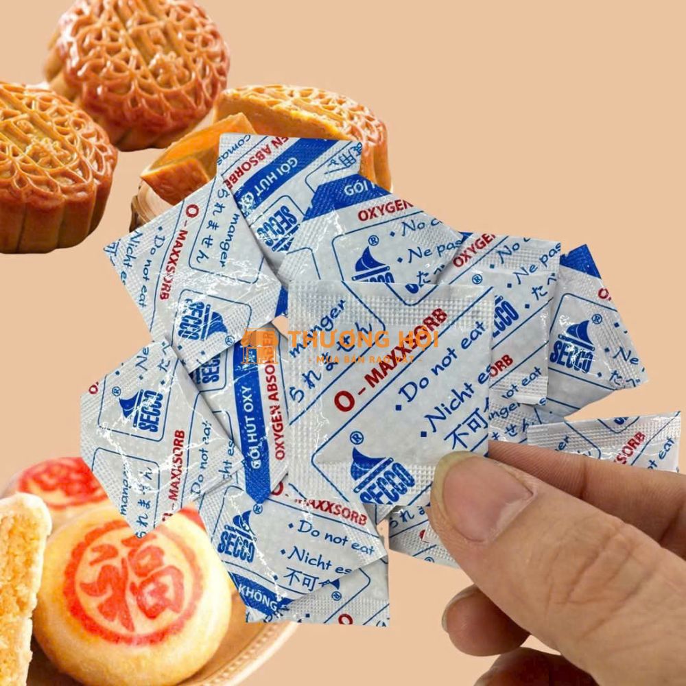 Cung Cấp Sỉ Gói Hút Oxy Secco Bảo Quản Bánh Trung Thu 2026 - Giá Từ 300Đ