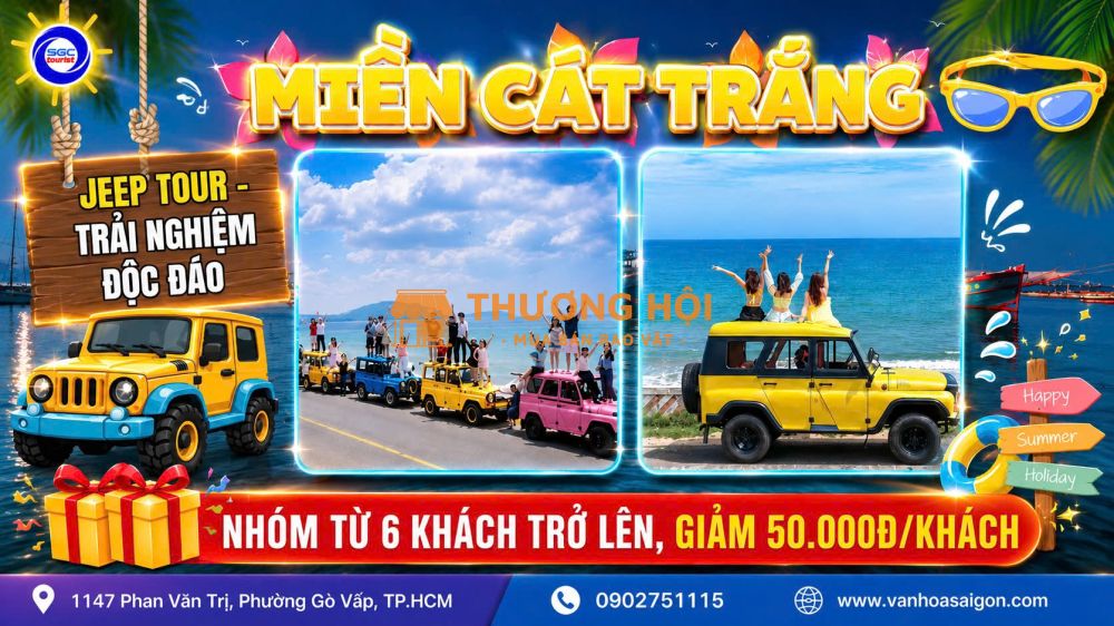 Phan Thiết - Mũi Né 2n1đ 2026 sgc