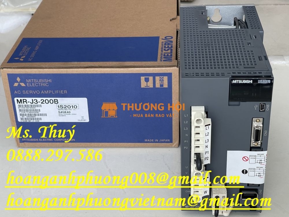 Bộ điều khiển Mitsubishi MR-J3-200B - Made in Japan