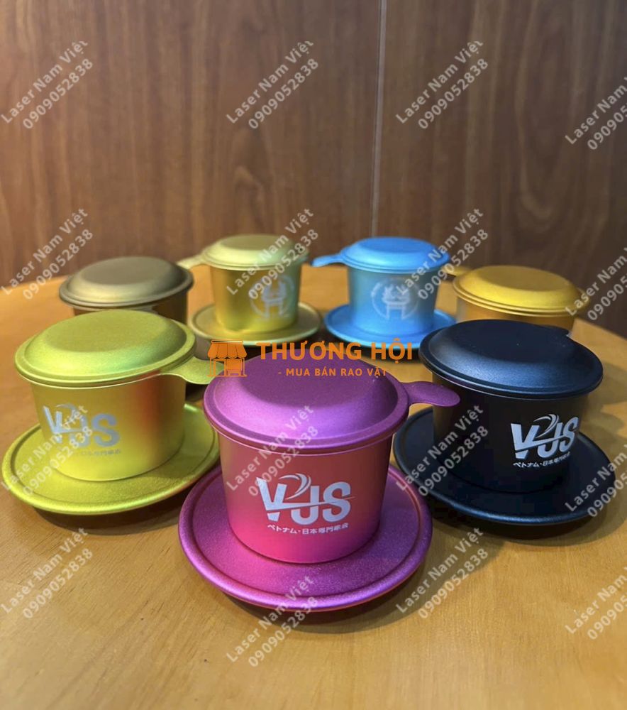 PHIN CAFE NHÔM GIÁ RẺ - NHẬN KHẮC LASER THEO YÊU CẦU - LH 0775 007 909