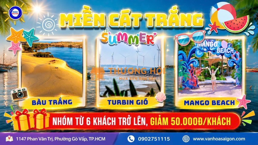 Phan Thiết - Mũi Né 2n1đ 2026 sgc