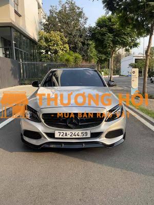 Mercedes C200 2015 Bạc 100000 km