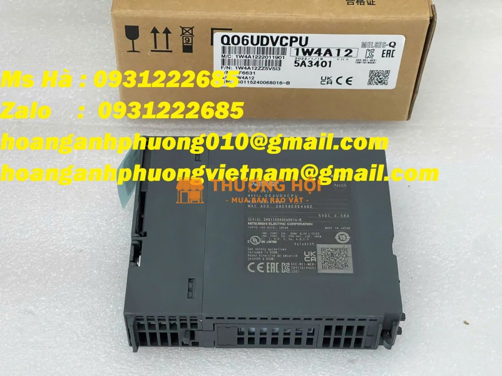 Chuyên bán mô đun Mitsubishi Q06UDVCPU tốc độ xử lý cao