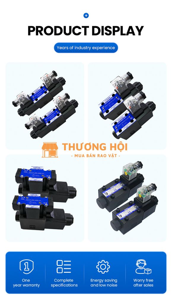 Phân Phối Van Điện Từ Thủy Lực REKITH Chính Hãng – Đầy Đủ Mã 4WE6, 4WE10, 4WEH16, 4WEH25