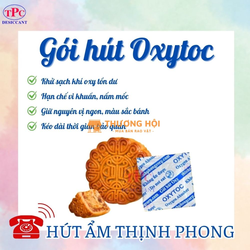 Vì sao nhiều cơ sở sản xuất chọn gói hút oxy để chống mốc bánh trung thu?