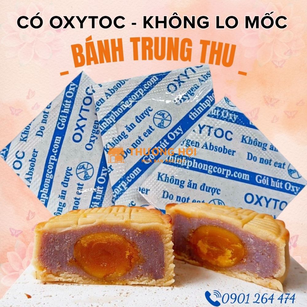 Gói hút oxy có độc hại đến bánh trung thu không