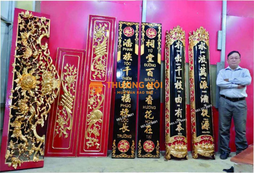 Làm hoành phi câu đối gỗ tại tp.HCM