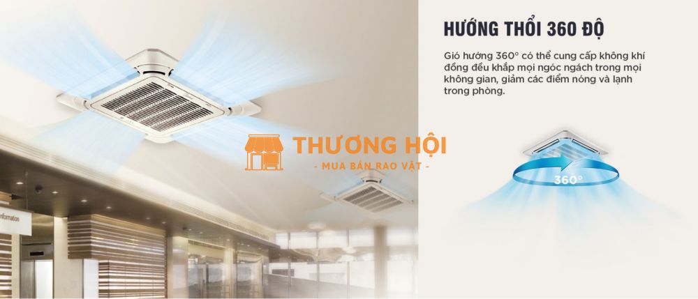Máy Lạnh Âm Trần Midea MCD1-50CRDN8-Inverter
