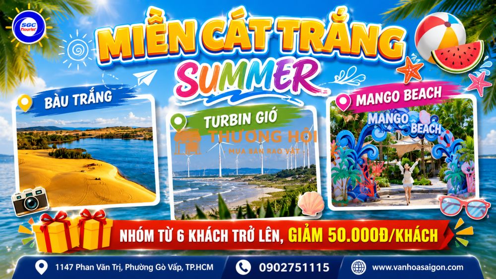 Phan Thiết - Mũi Né 3N2Đ SGC