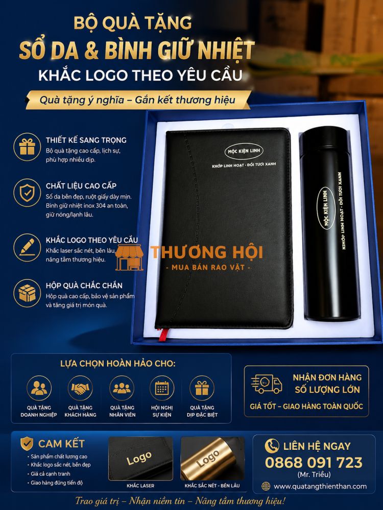 cung cấp các sản phẩm quà tặng sll, có in ấn khắc logo theo yêu cầu