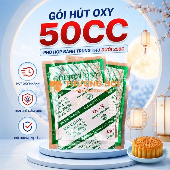 Gói Hút Oxy O2X Giải Pháp Đồng Hành Cùng Mùa Bánh Trung Thu