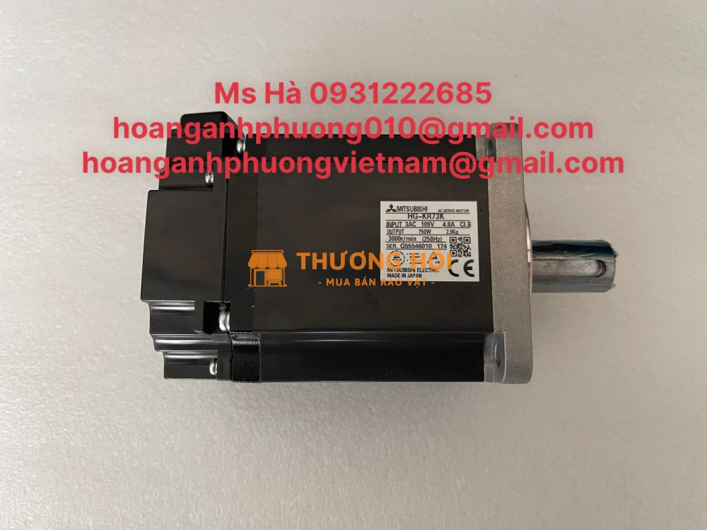 Động cơ servo công nghiệp mitsubishi HG-KR73K chính hiệu