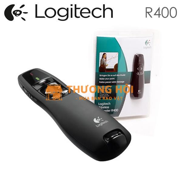 Logitech R400 – Bút trình chiếu không dây chuyên nghiệp, dễ sử dụng