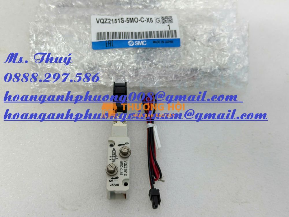 SMC VQZ2151S-5MO-C-X5 - Solenoid Valve - Hoàng Anh Phương