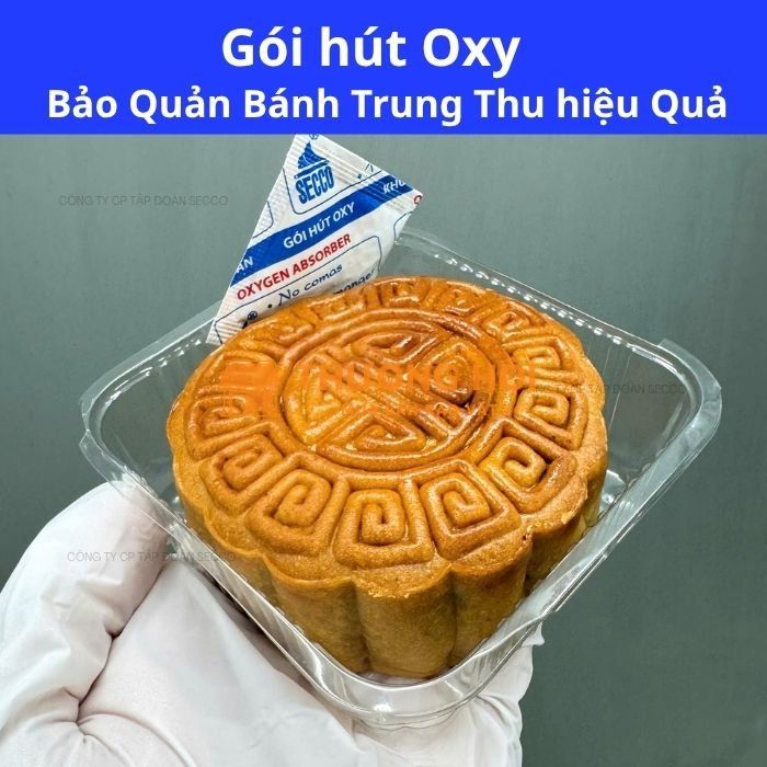 Gói Hút Oxy Chống Mốc Bánh Trung Thu Secco Chất Lượng Ổn Định