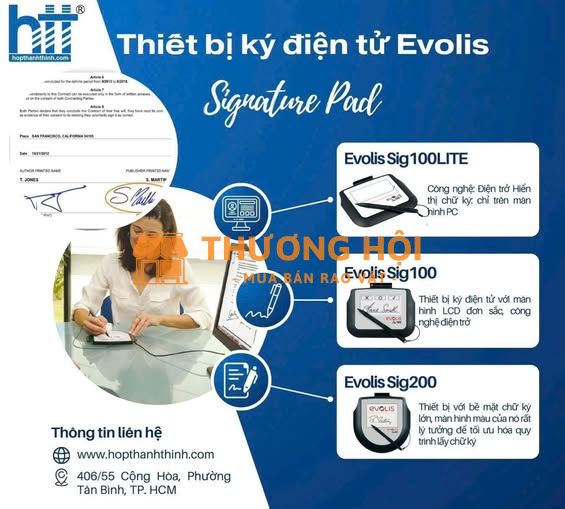Thiết bị ký điện tử Evolis Sig100