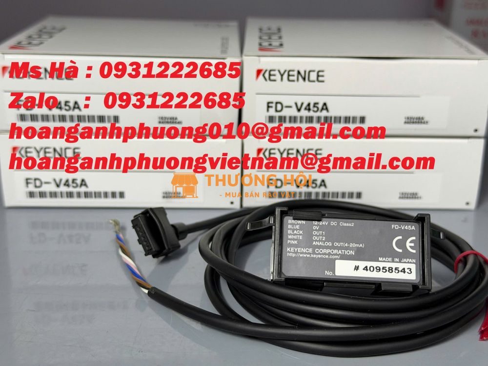 Giá cạnh tranh - Cảm biến lưu lượng FD-V45A Keyence