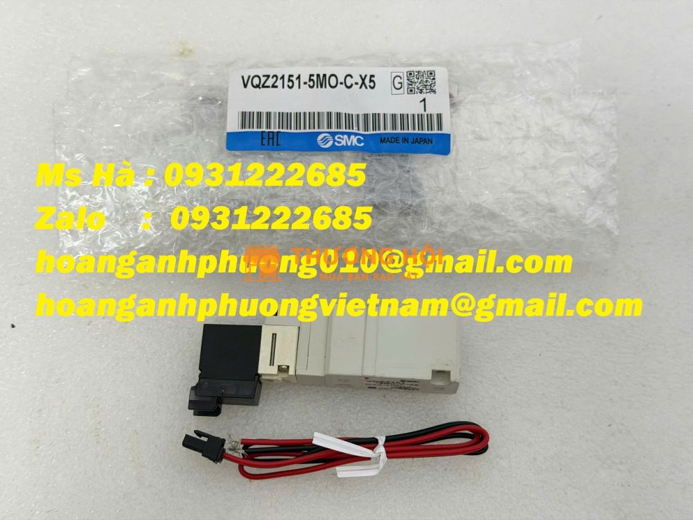 SMC hàng giá tốt - van điện từ VQZ2151-5MO-C-X5