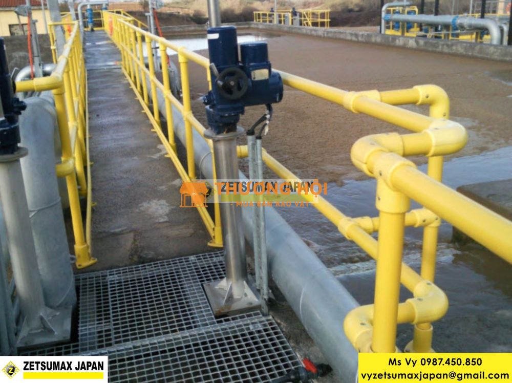 Tay vịn cầu thang FRP Composite