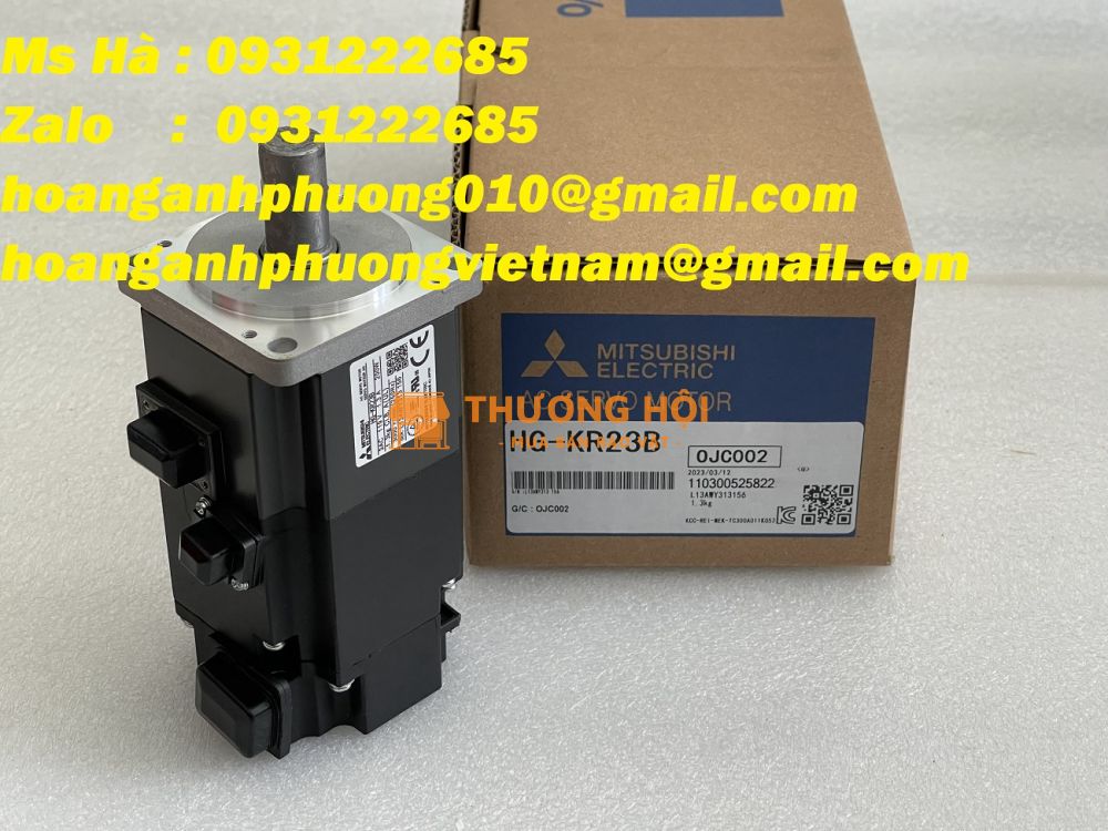 Động cơ servo có thắng HG-KR23B mitsubishi Japan