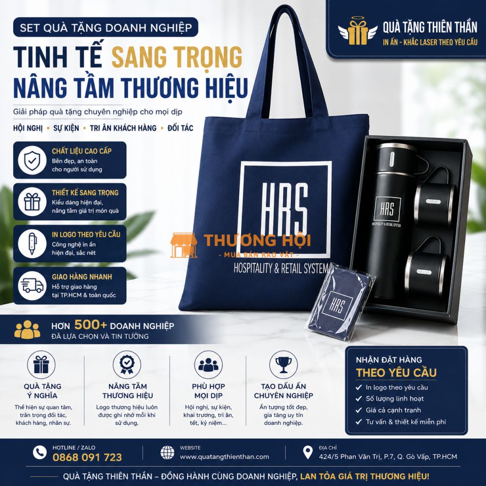 Set Quà Tặng Doanh Nghiệp In Logo – Giải Pháp Quà Tặng Chuyên Nghiệp Tại TP.HCM