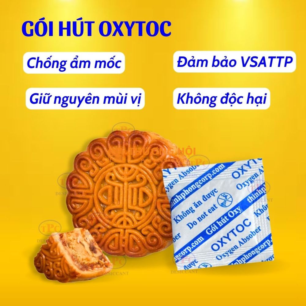 Gói hút OXYTOC 30cc, 50cc chống mốc mùa trung thu