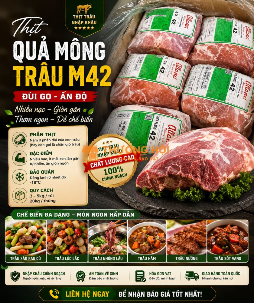 Mua Đùi Gọ Trâu M42 Ở Đâu Uy Tín? Hàng Chính Ngạch Ấn Độ