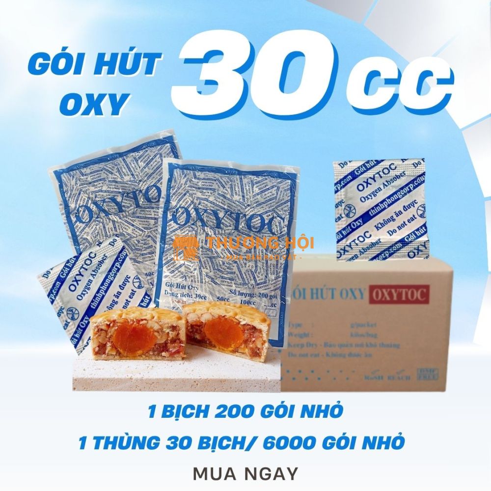 Gói OXYTOC có giúp bánh trung thu vượt qua nỗi lo nấm mốc?