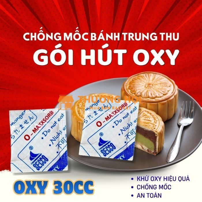 Gói Hút Oxy Secco Chống Mốc Cho Bánh Trung Thu Giá Cạnh Tranh