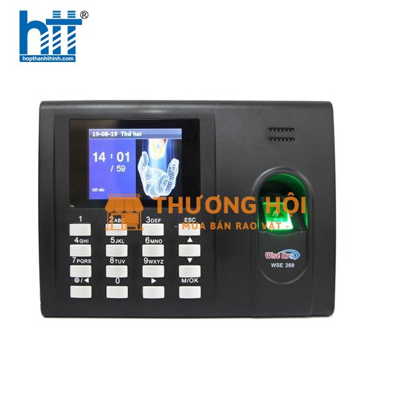 Wise Eye WSE-269 Fingerprint & RFID Time Attendance System with Built-in Backup Battery