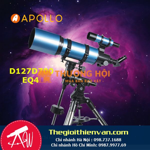 Kính thiên văn Khúc xạ cỡ lớn Apollo 127F700EQ-4